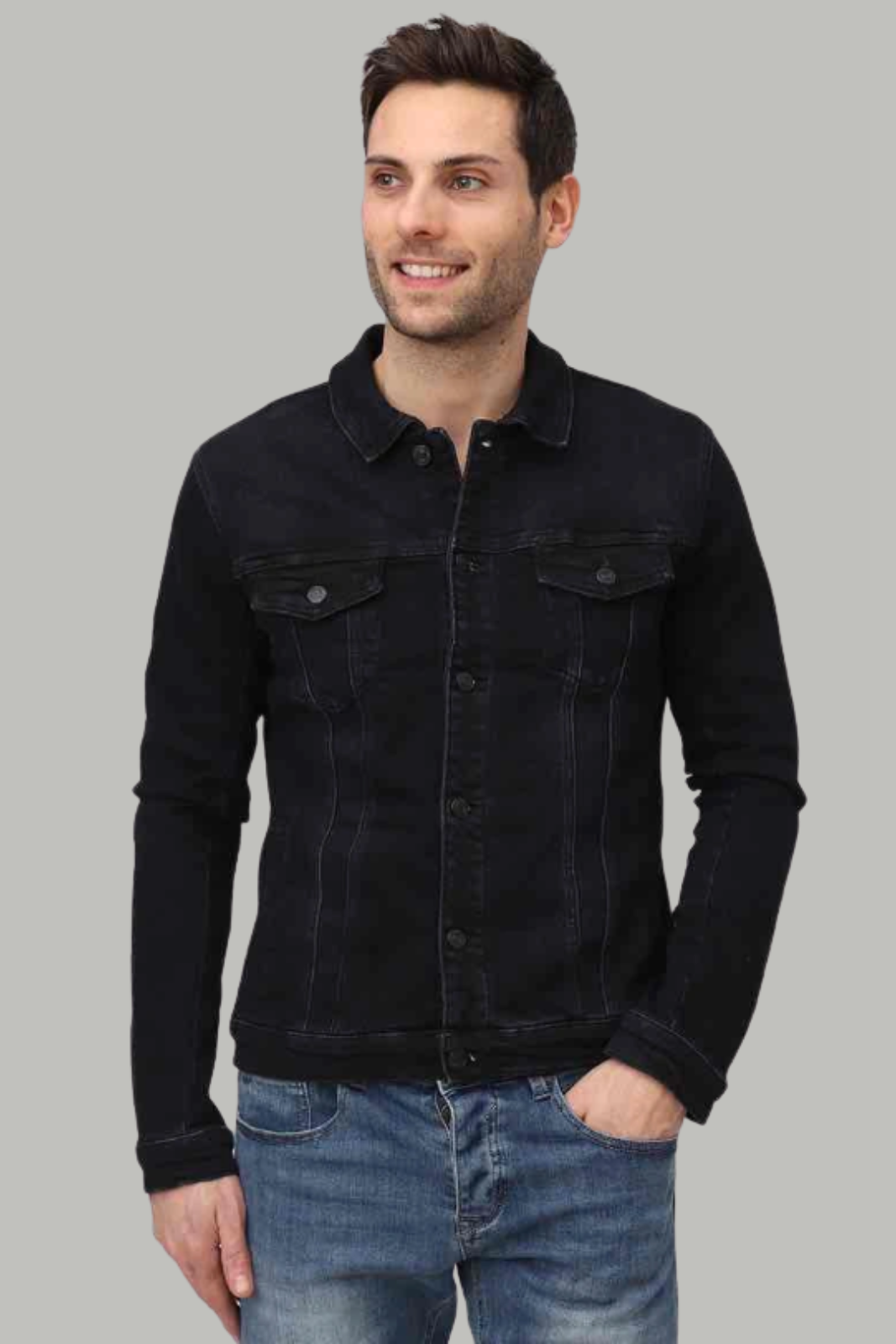 Black Denim Jacket