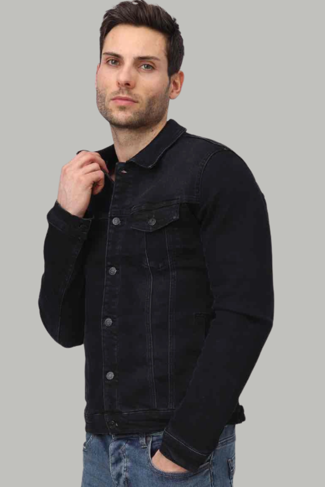 Black Denim Jacket