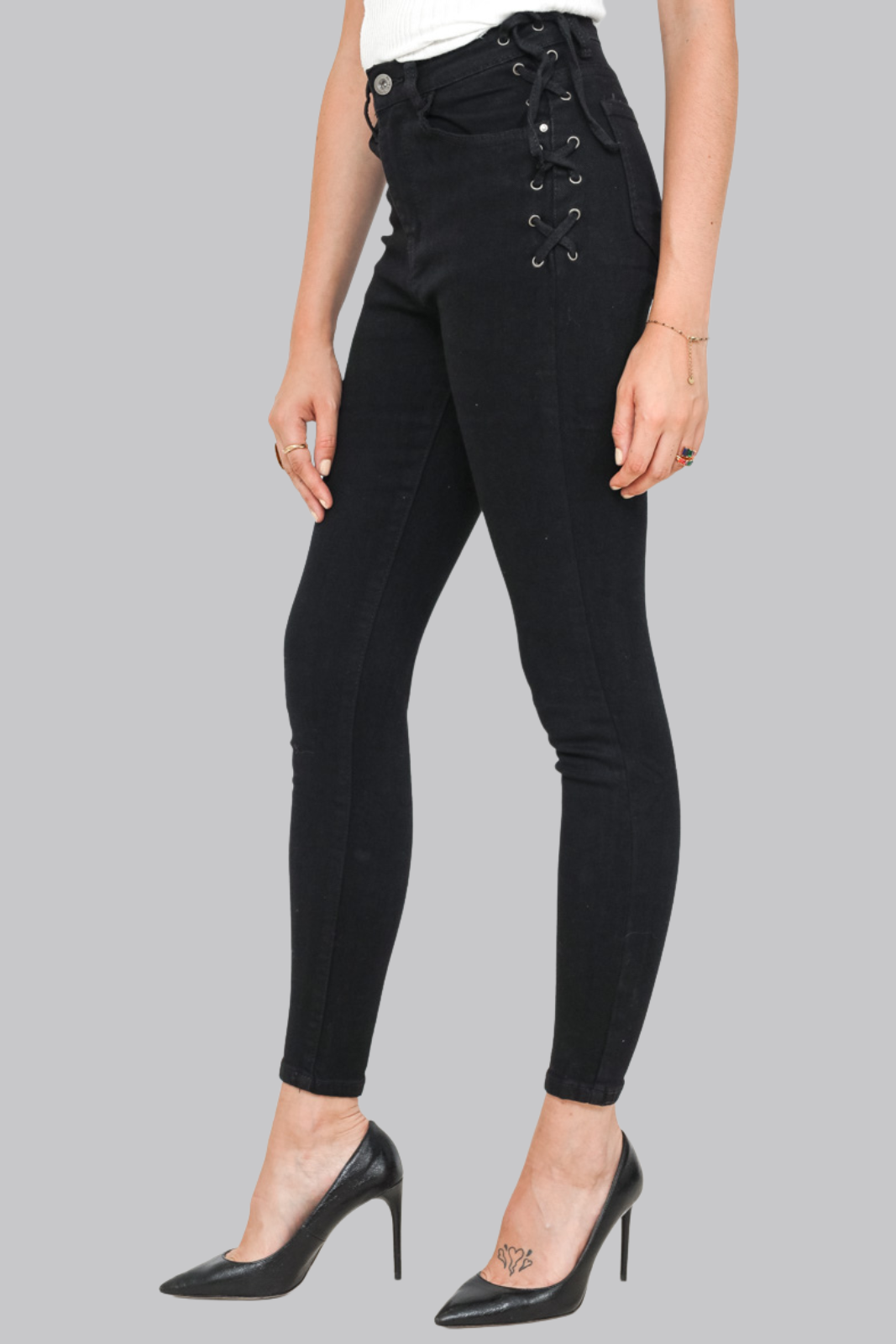 Lace-Up Skinny's