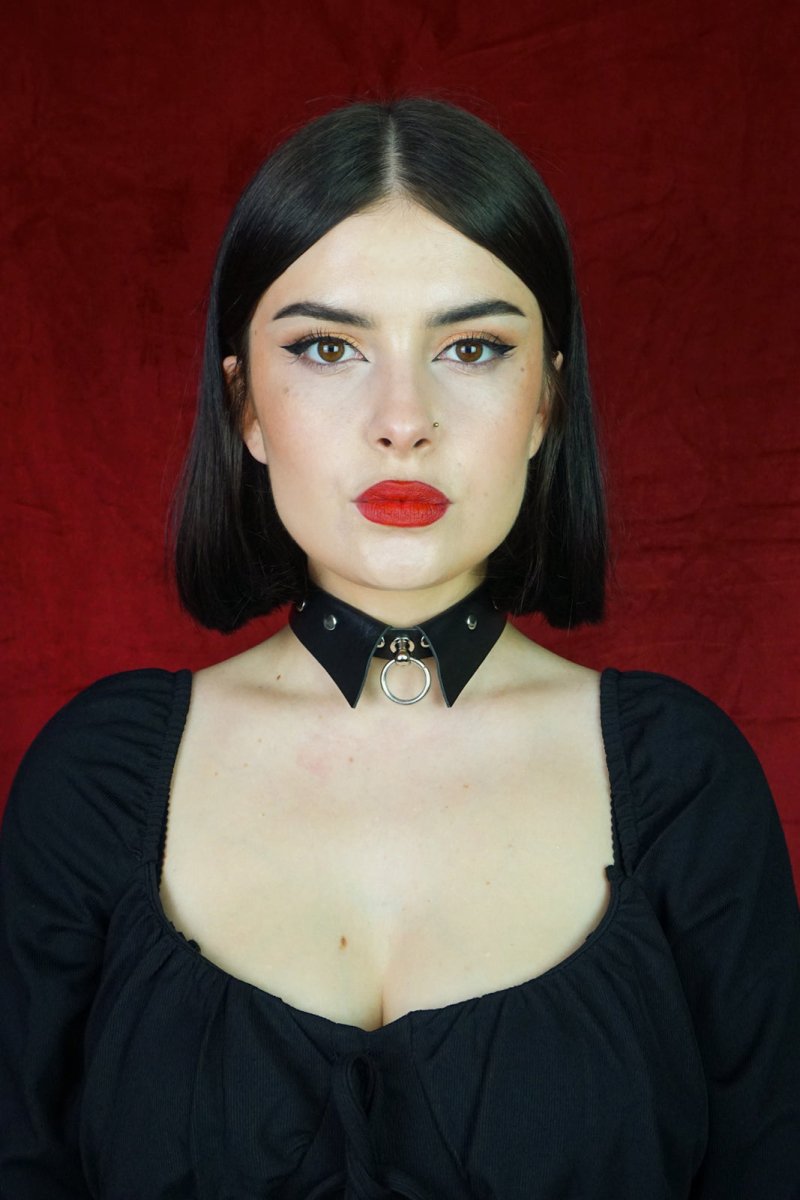 Collar Choker Necklace - Necklace - House of Bones Jewelry
