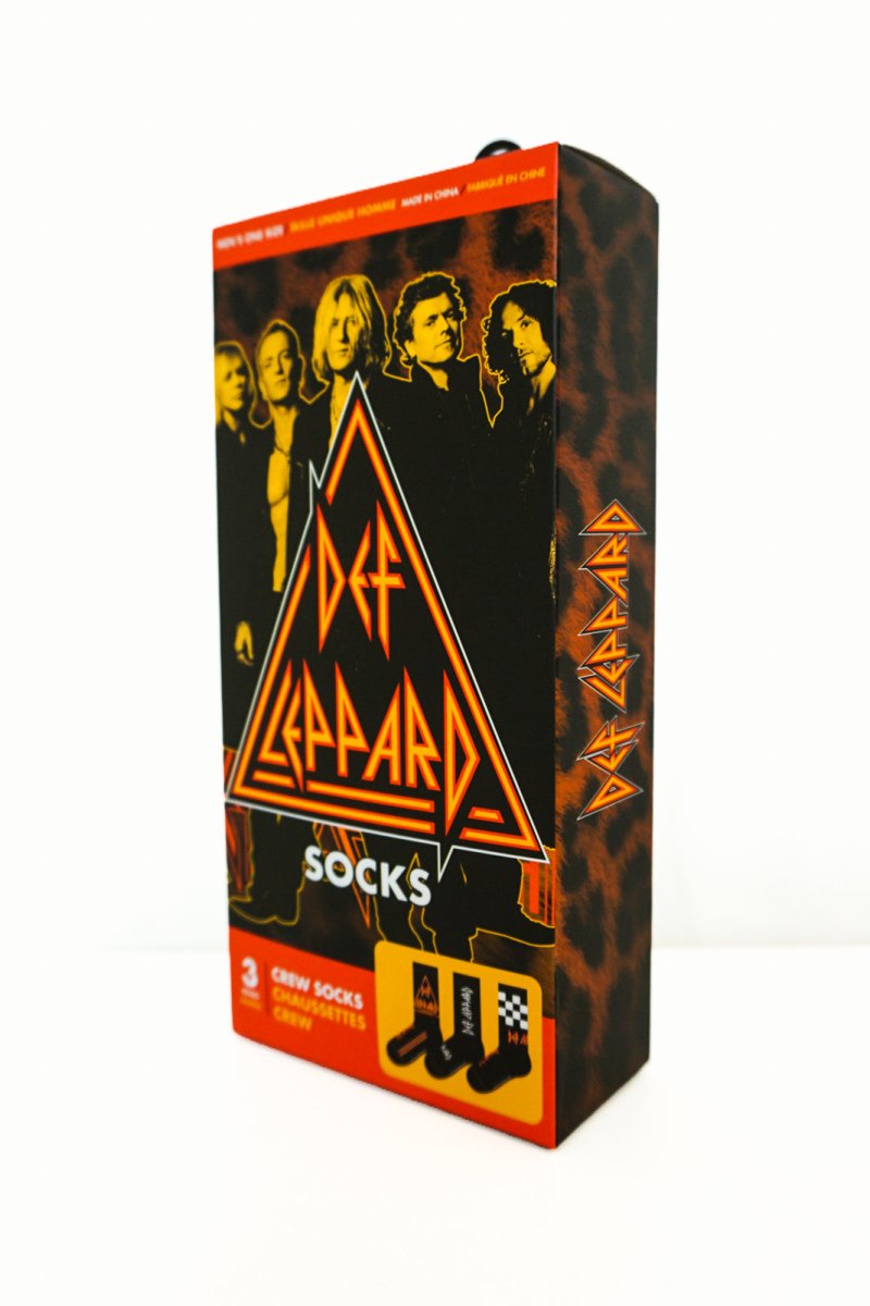 Def Leppard Sock Pack - Socks - Official Merchandise