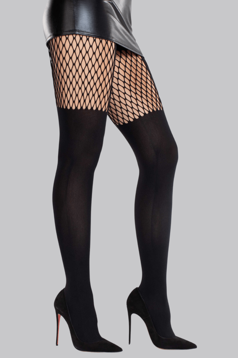 Garter Illusion Tights - Tights - Leg Avenue