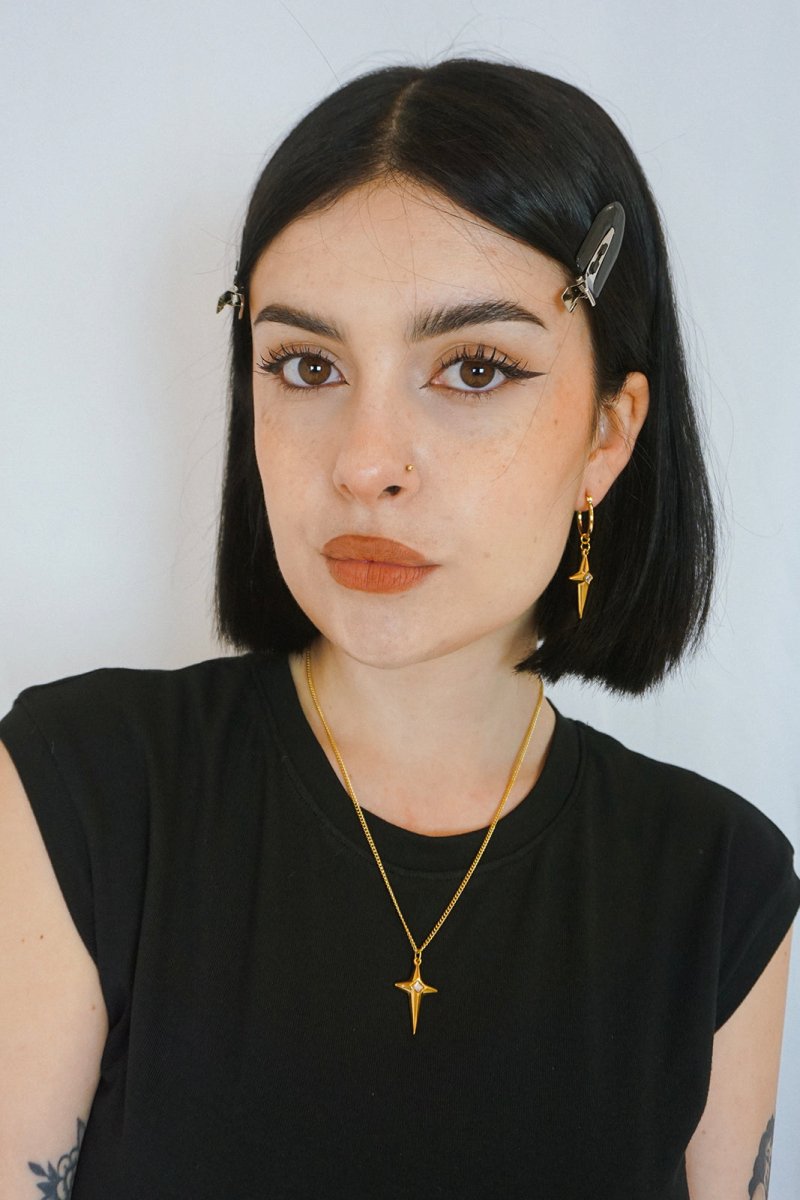 Golden Star Necklace - Jewellery - House of Bones Jewelry
