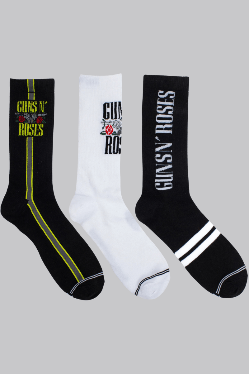 Guns N' Roses Unisex Sock Guitar Tin - House of Bones