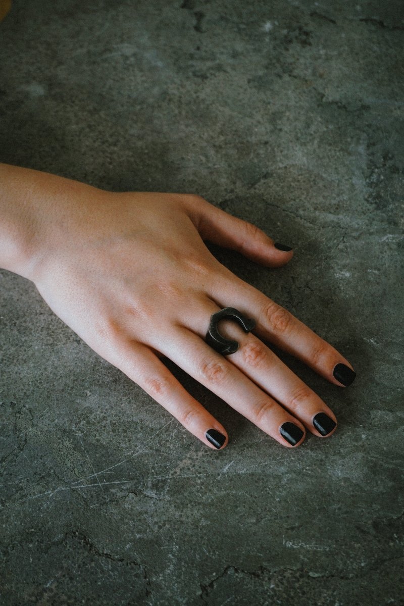 Horseshoe Ring - Jewellery - House of Bones Jewelry