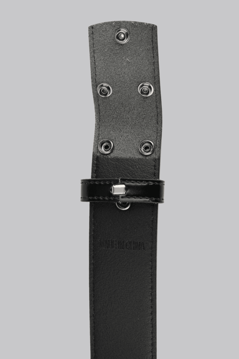 Interchangeable Belt - Smooth Black - Belts - HOB