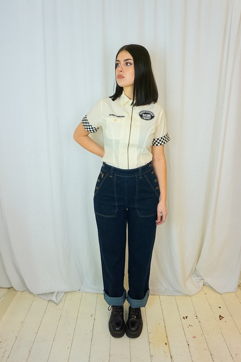 Marlene Jeans - Trousers - Queen Kerosin