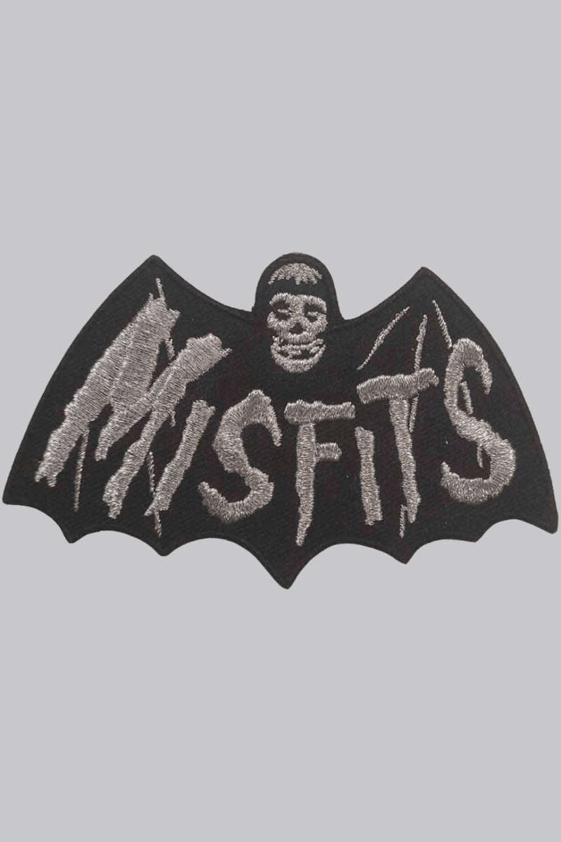 Misfits Bat Logo Patch - Patches - Official Merchandise