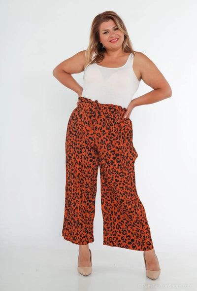 Cheetah Loose Trousers