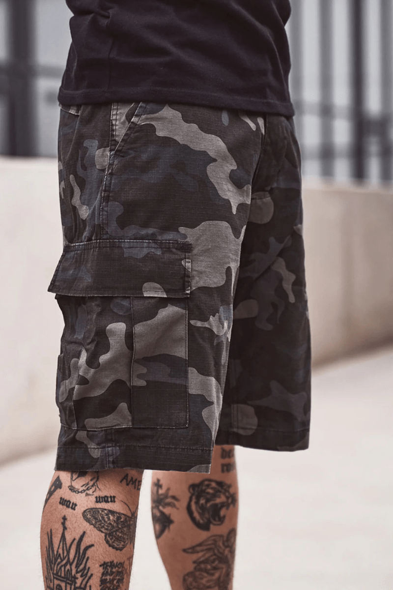 Ripstop Shorts Dark Camo - Shorts - Brandit
