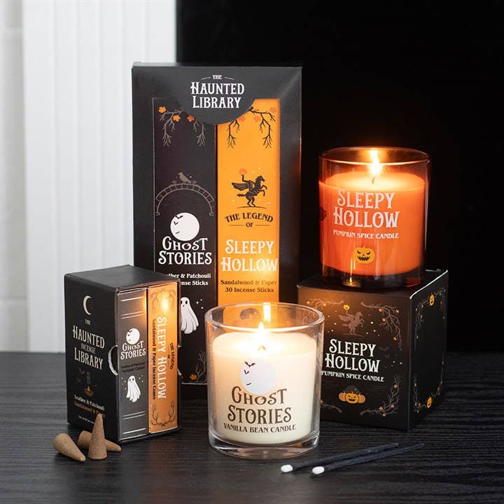 Set of 2 Haunted Library Incense Stick Packs - Something Different Wholesale Europe