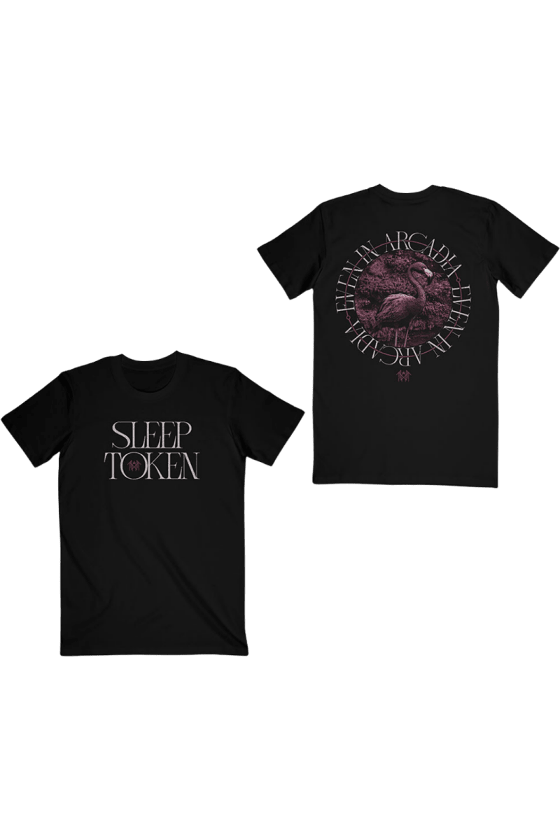 Sleep Token Flamingo Circle Shirt - Bandshirts - Official Merchandise