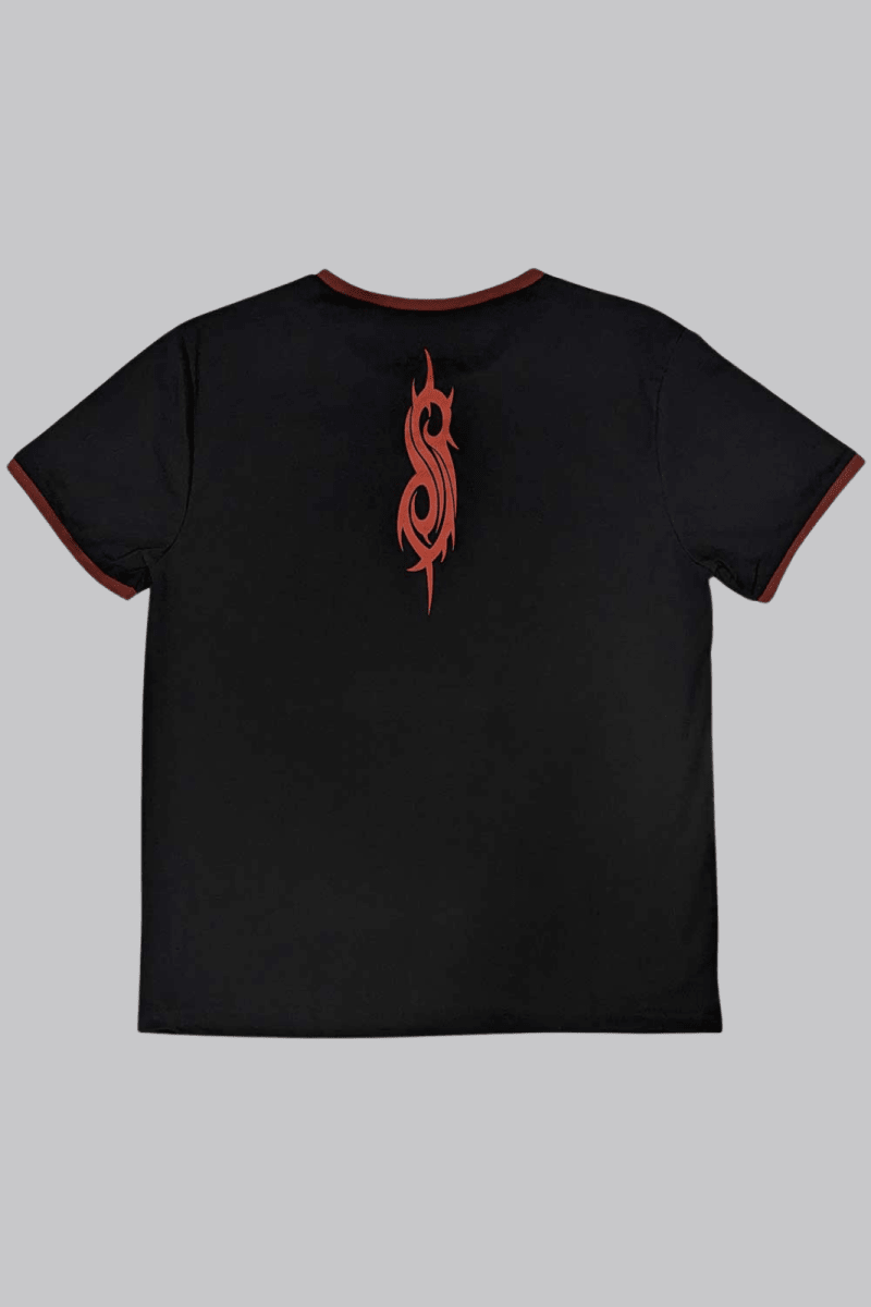 Slipknot Logo Ringer Shirt - Bandshirts - Official Merchandise