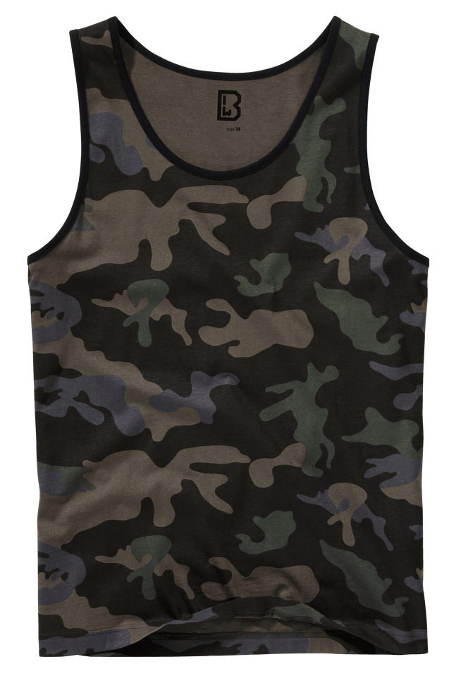 Tank Top – Dark Camo - Tops - Brandit