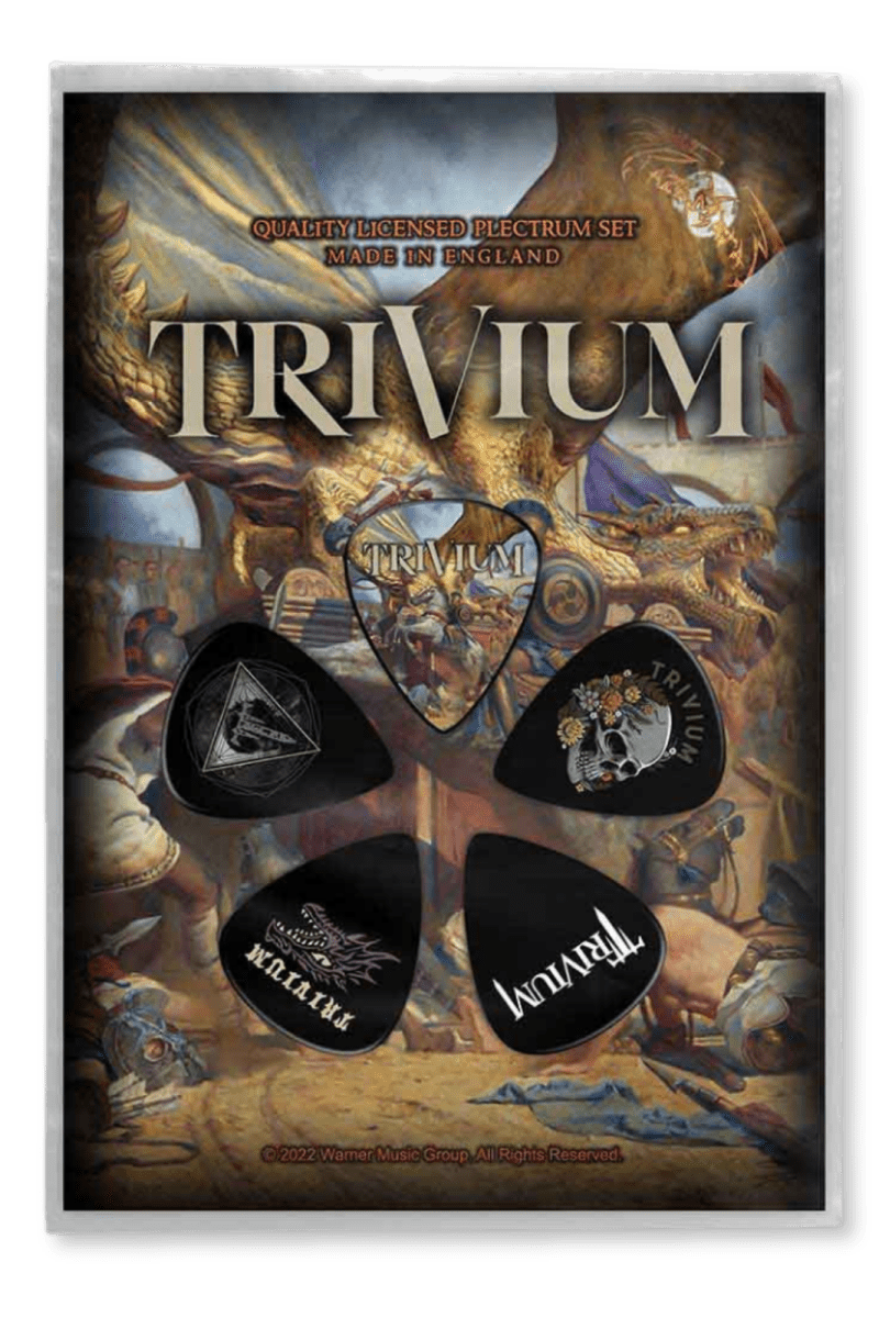 Trivium Plectrum Pack - Accessories - Official Merchandise