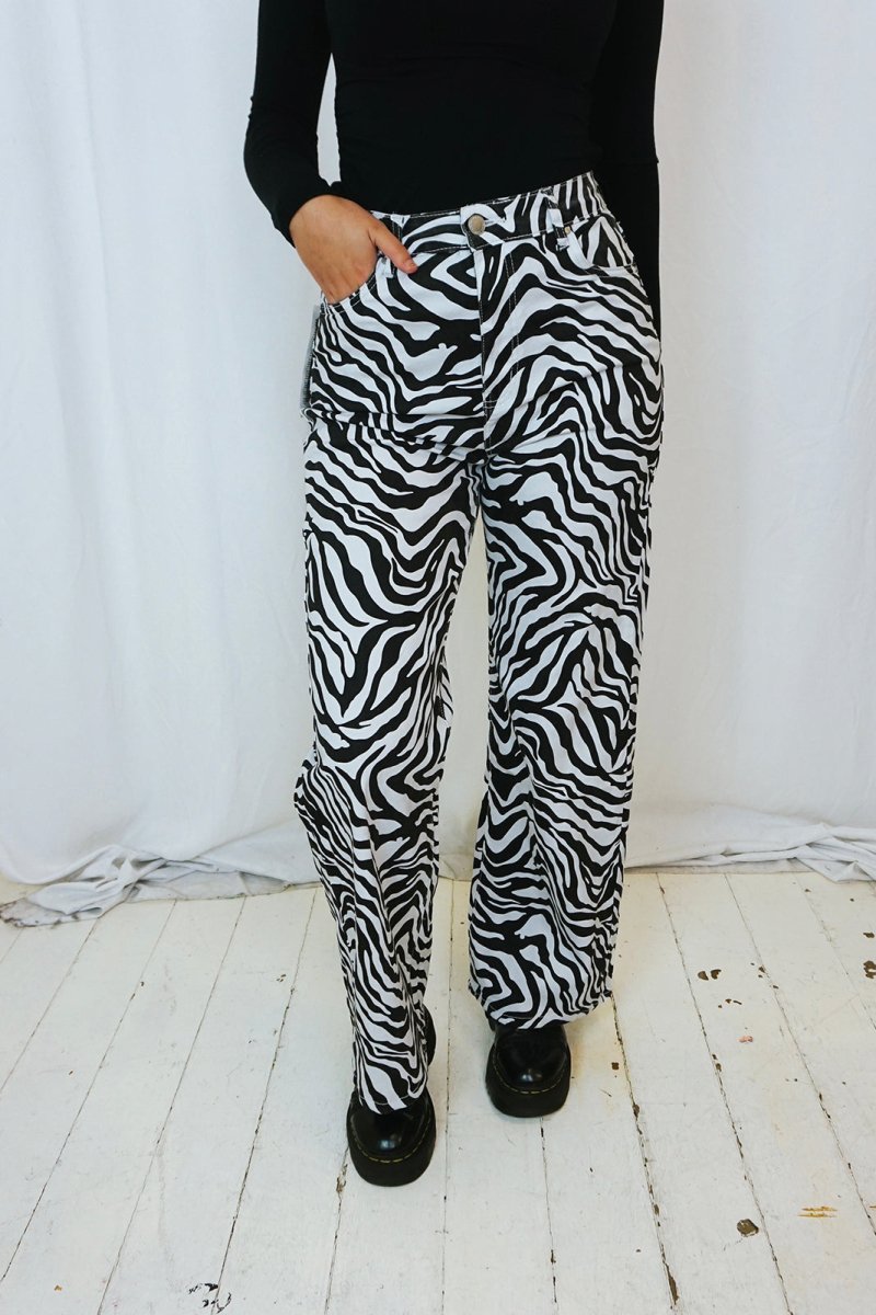 Zebra Trousers - Trousers - HOB