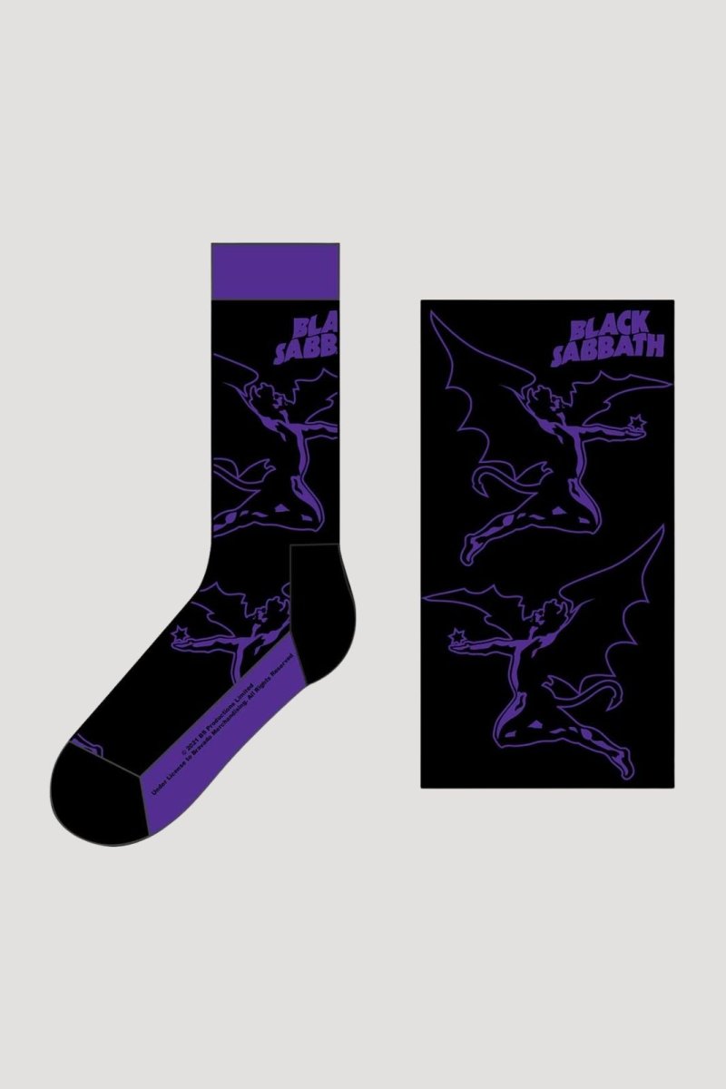 Black Sabbath Demon Socks - Socks - Official Merchandise