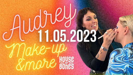 HOUSE OF BONES INVITES | AUDREY MAKE-UP AND MORE - House of Bones 