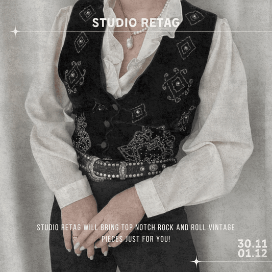 HOUSE OF BONES INVITES: STUDIO RETAG - ROCK AND ROLL VINTAGE - House of Bones 