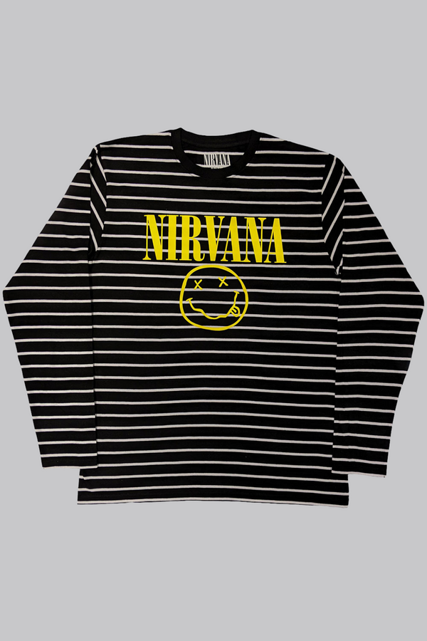 Nirvana Striped Longsleeve