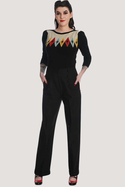 Atomic Star Jumper Black