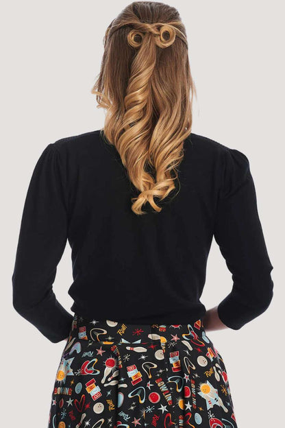 Atomic Star Jumper Black