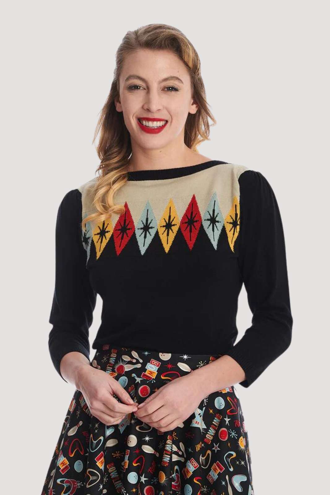 Atomic Star Jumper Black