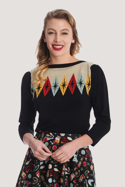 Atomic Star Jumper Black