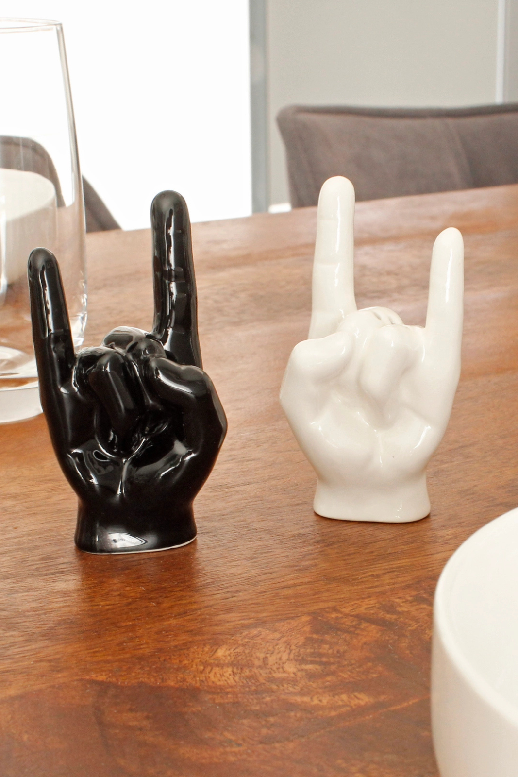 Rockhand salt and pepper shaker