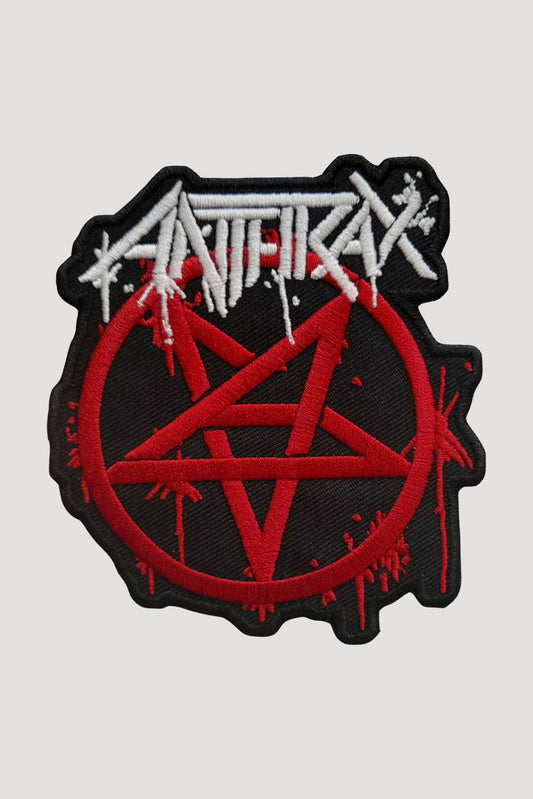 Anthrax Pent Logo Patch
