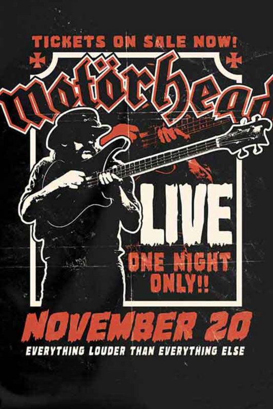 Motörhead Lemmy Firepower Shirt
