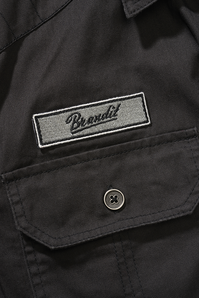 Luis Vintage Shirt Black