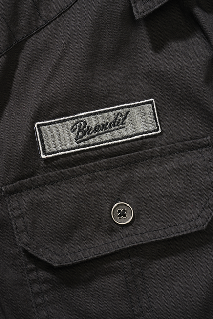 Luis Vintage Shirt Black