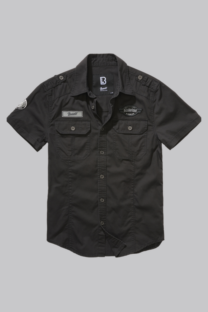 Luis Vintage Shirt Black