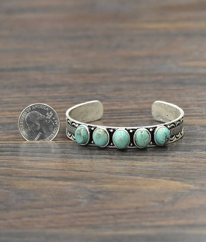 Navajo Turquoise Cuff Bracelet