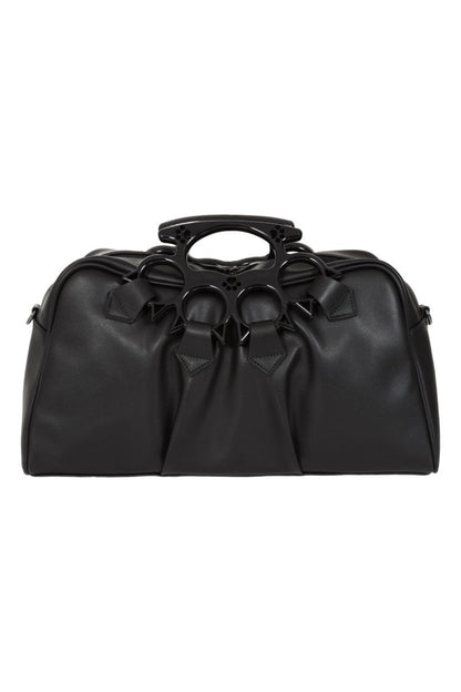 Hex Paws Kitten Knuckle Top Handle Bag