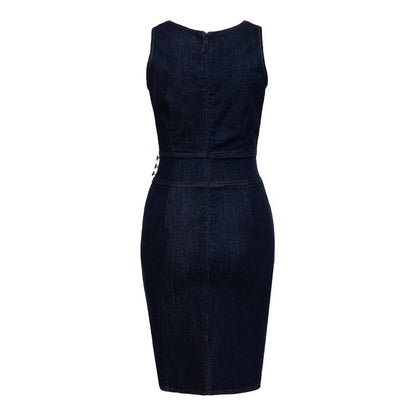 Dark Denim Pencil Dress Peggy