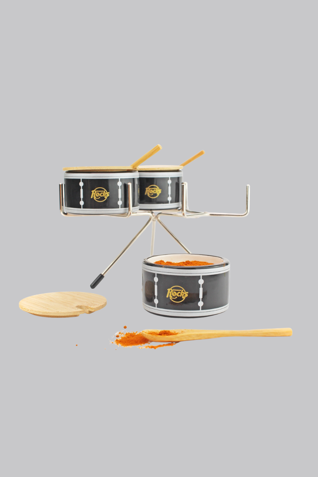 Drum spice dispenser