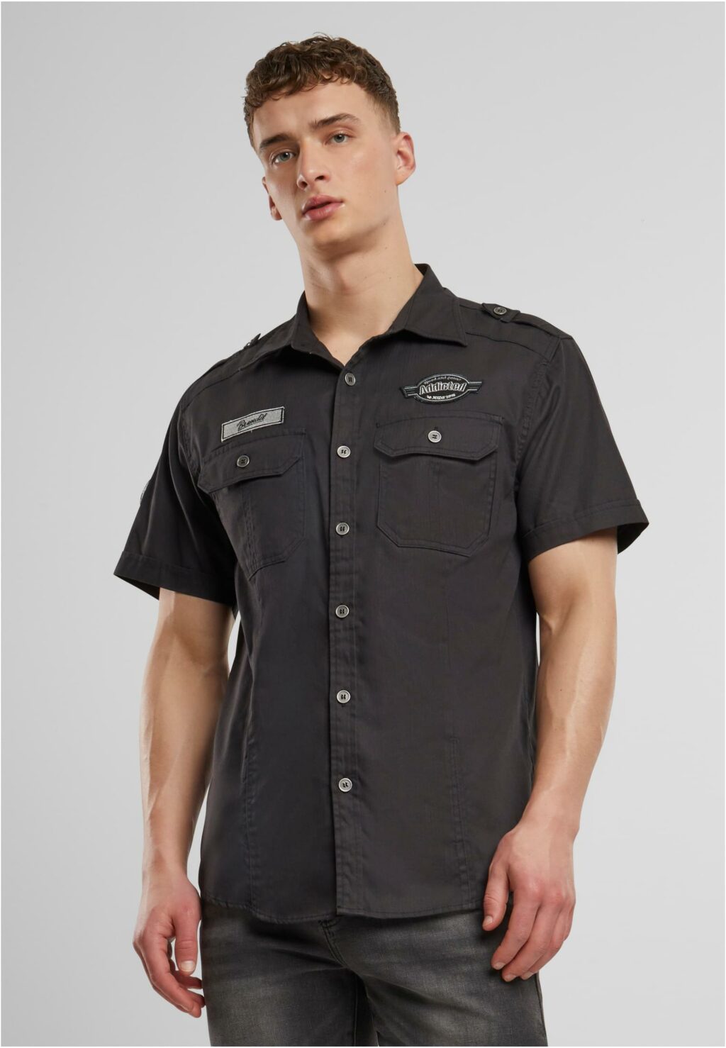 Luis Vintage Shirt Black