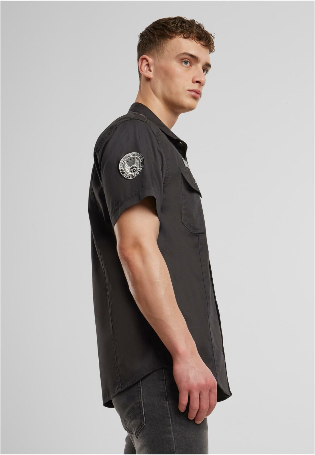 Luis Vintage Shirt Black
