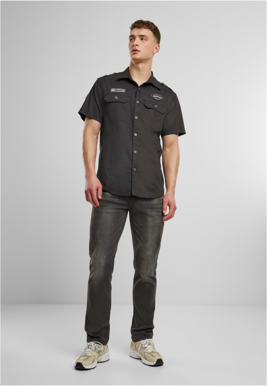 Luis Vintage Shirt Black