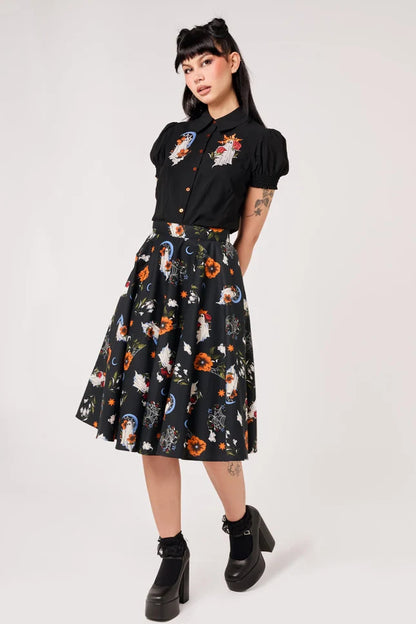 Ghost Flower Skirt