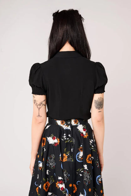 Ghost Flower Blouse