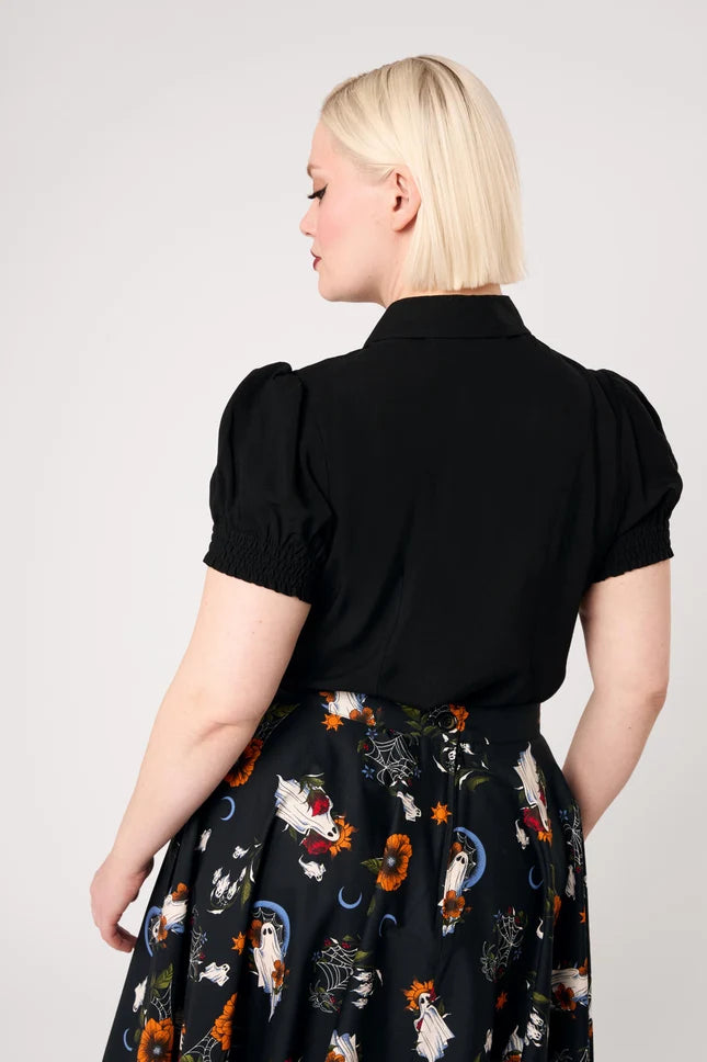 Ghost Flower Blouse