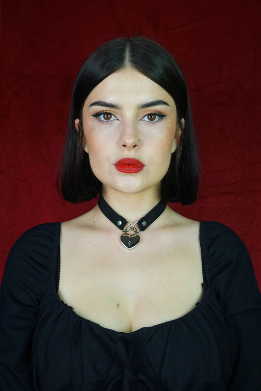 Heart Choker Necklace