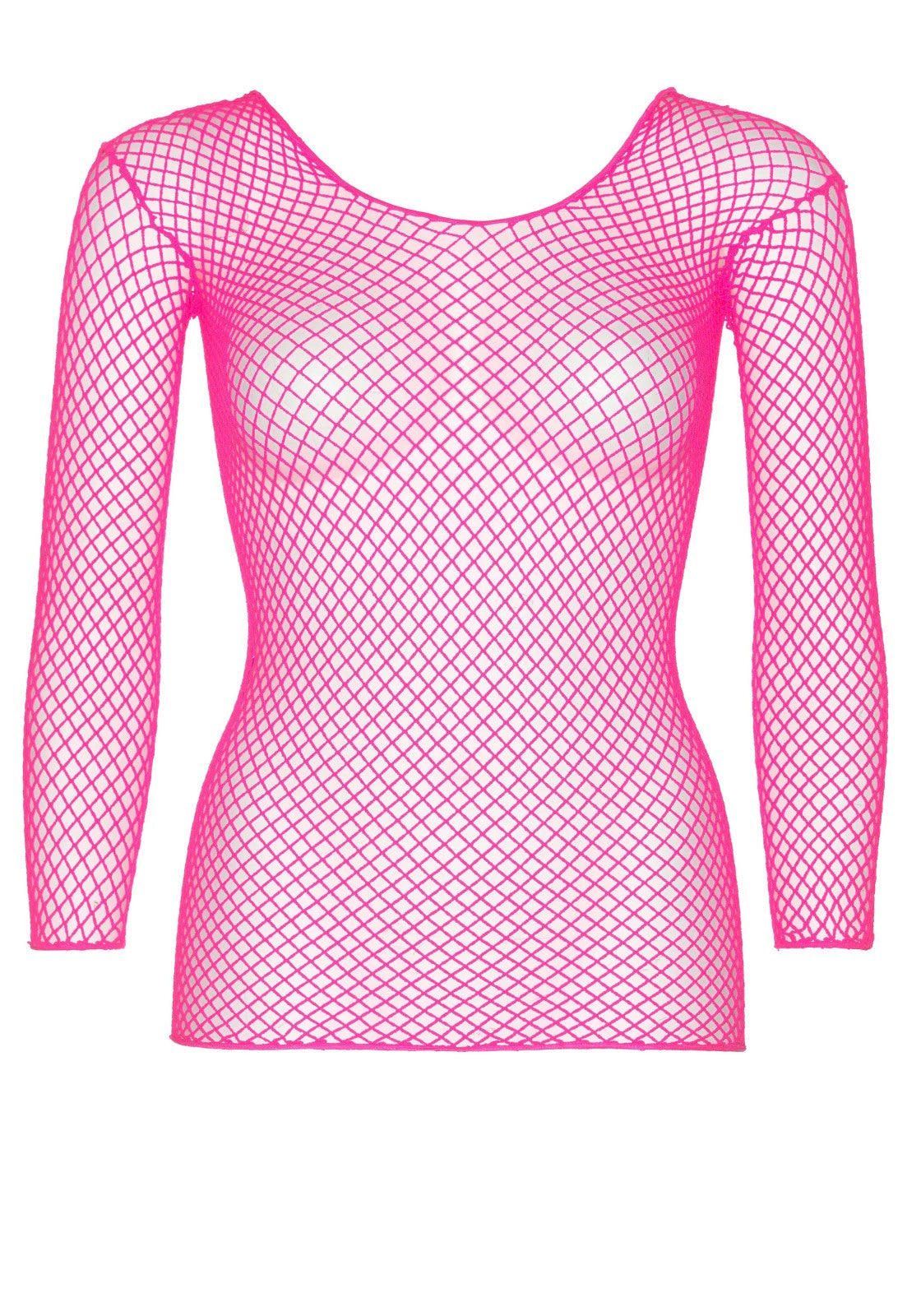 Fishnet Top Pink