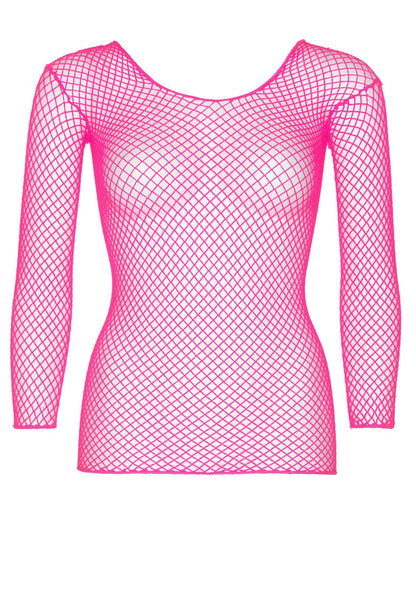 Fishnet Top Pink
