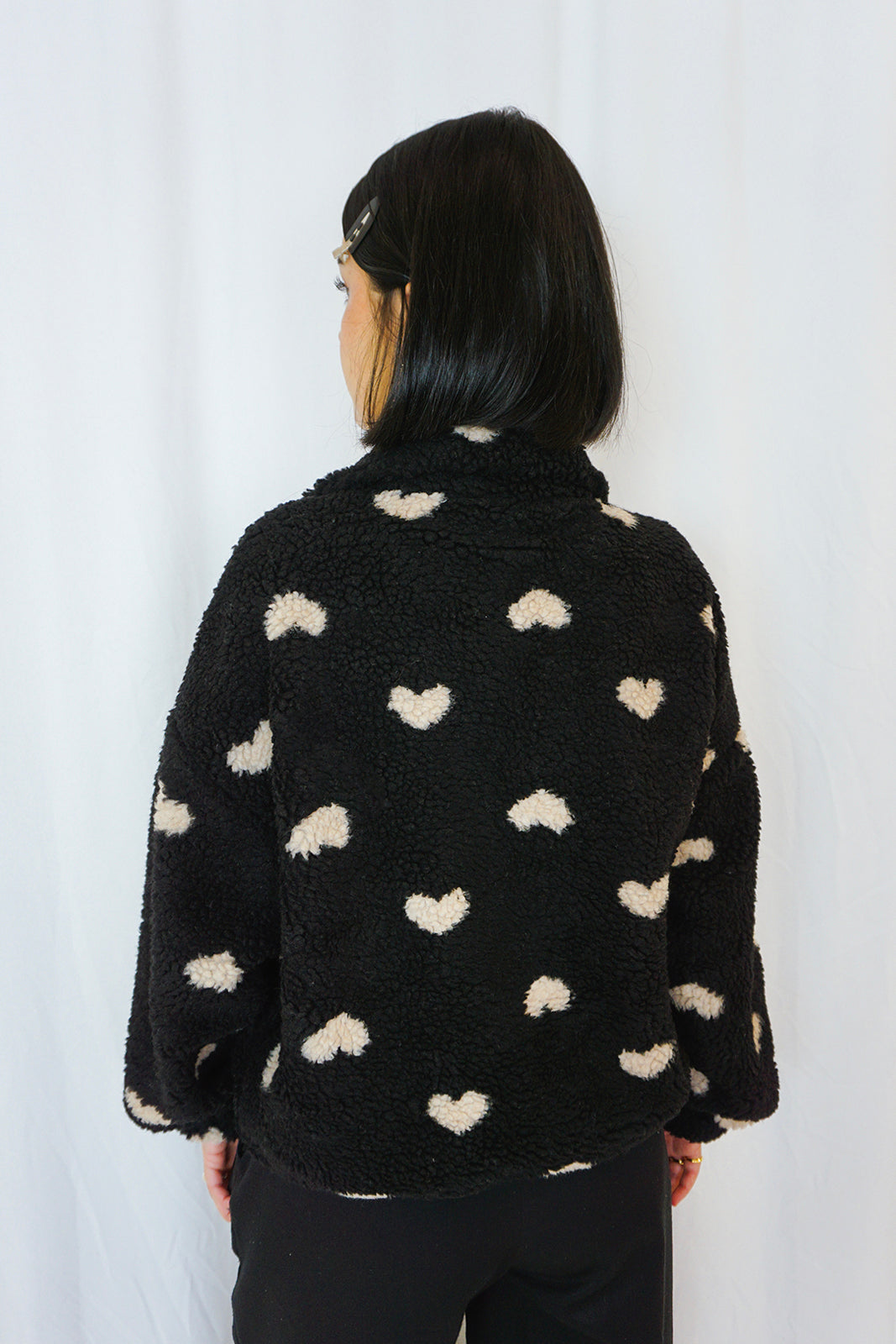 Hearts Sherpa Jacket