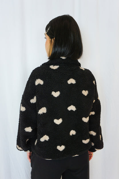 Hearts Sherpa Jacket