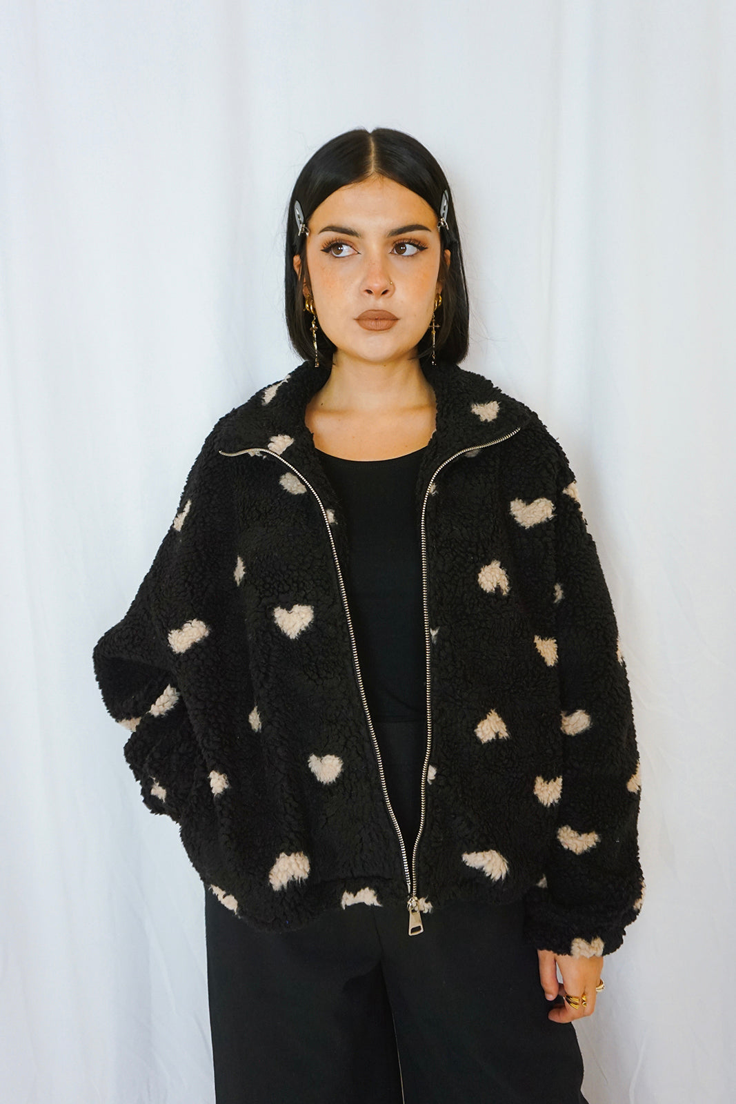 Hearts Sherpa Jacket